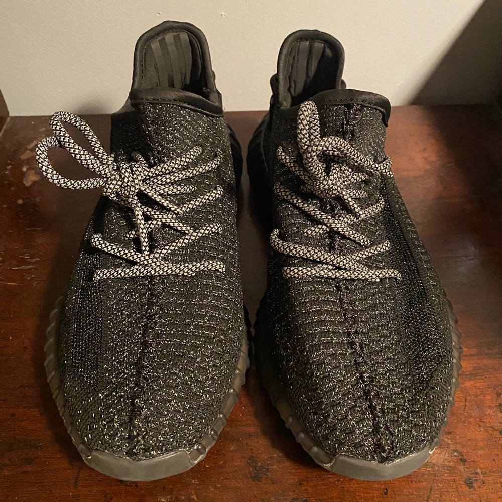 Yeezy Adidas Boost 350 Black Reflective